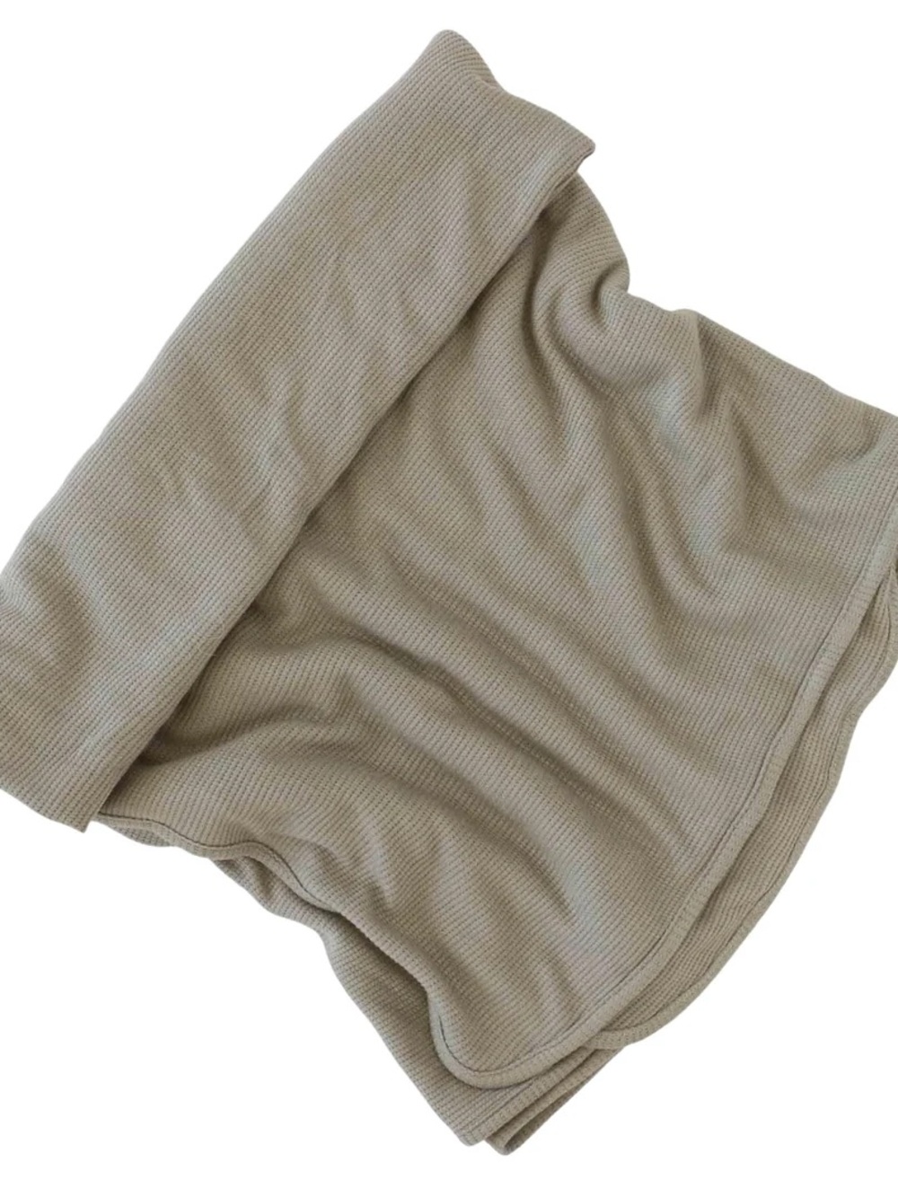 Caden Lane Eucalyptus Bamboo Waffle Swaddle Blanket